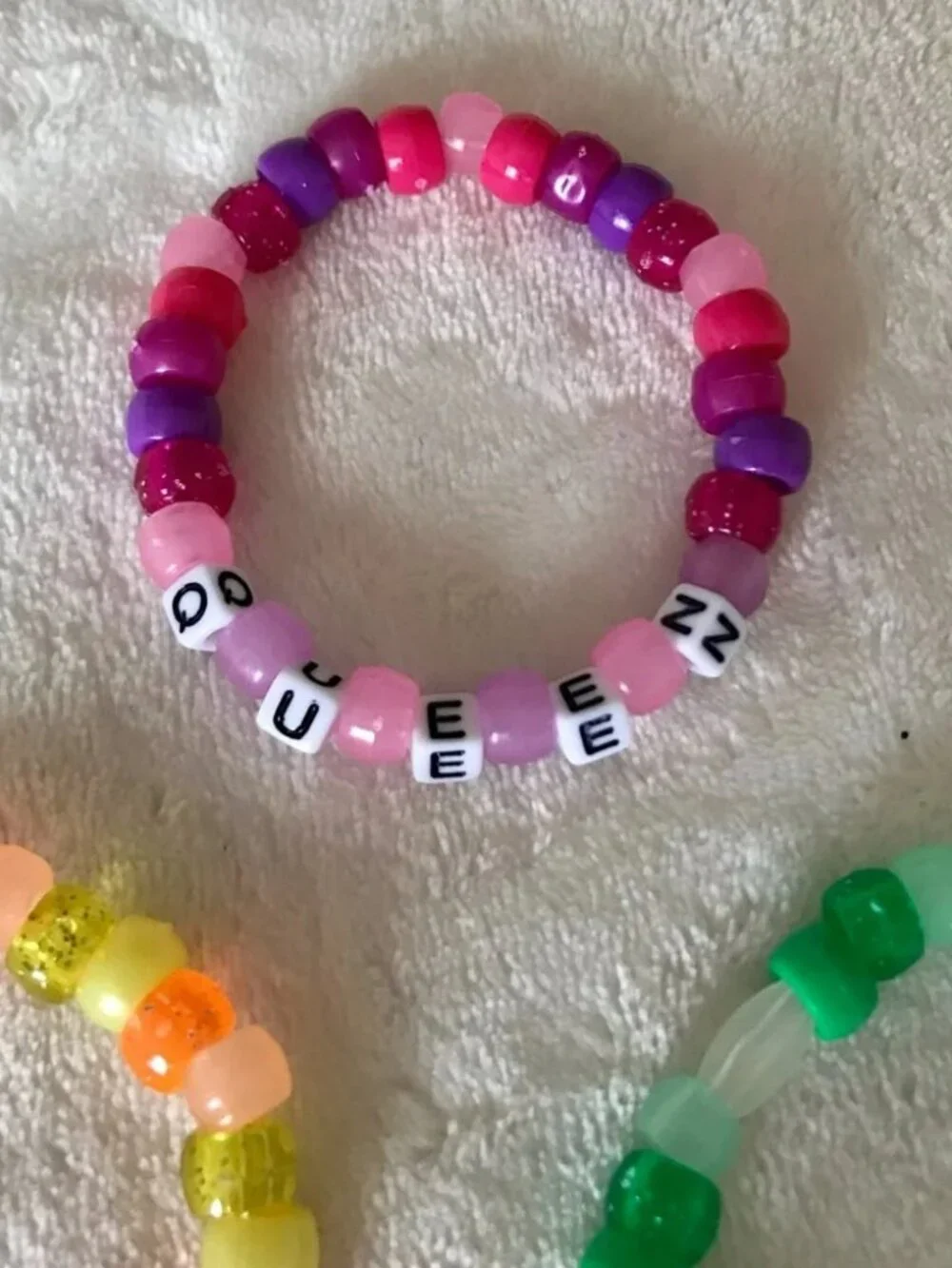 3 Custom Kandi Bracelet Set (3 Pack) – Personalized Rave Festival Jewelry